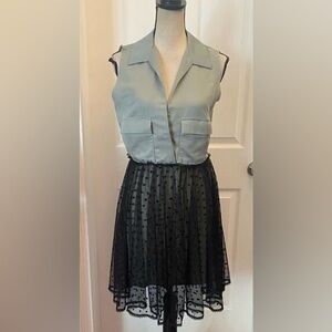 Diesel Dress with Tulle Skirt. Size Small